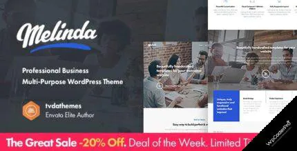 Download Melinda – Professional Business Multi-Purpose WordPress Theme v1.1.2