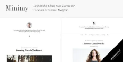 Download Minimy – Responsive Clean Personal and Fashion Blog v1.2.1