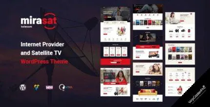 Download Mirasat – Internet Provider and Satellite TV WordPress Theme v1.1.0