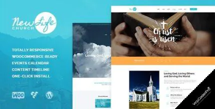 Download New Life – Church and Religion WordPress Theme v1.1.3