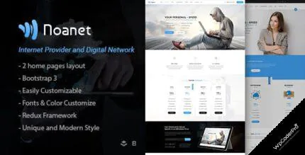Download Noanet – Internet Provider And Digital Network WordPress Theme v2.4