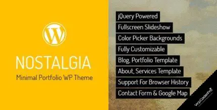 Download Nostalgia – Responsive Portfolio WordPress Theme v7.6