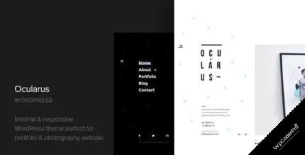 Download Ocularus – Minimal Photography WordPress Theme v1.4