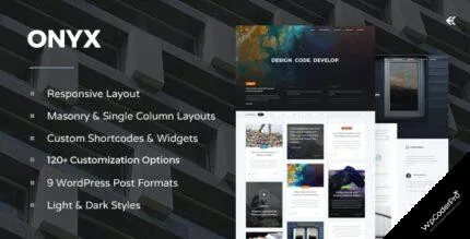 Onyx WordPress Theme