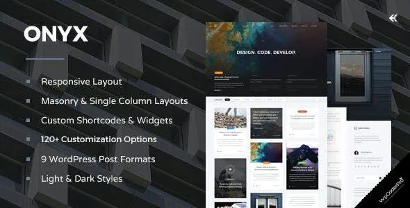 Onyx WordPress Theme