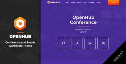 Download OpenHub – A Stylish Events and Conference Theme v1.4