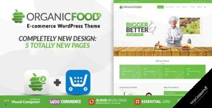 Download Organic Food – Farm and Food Business Eco WordPress Theme v1.2.1