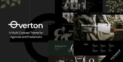 Download Overton – Creative Theme for Agencies and Freelancers v1.3.0