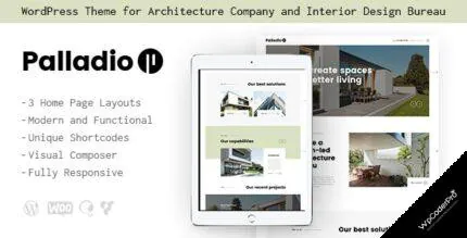 Download Palladio – Interior Design and Architecture WordPress Theme v1.1.2