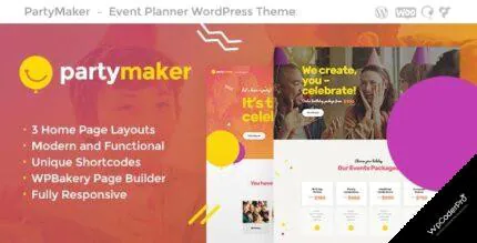 PartyMaker WordPress Theme