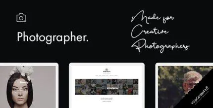 Photographer WordPress Theme