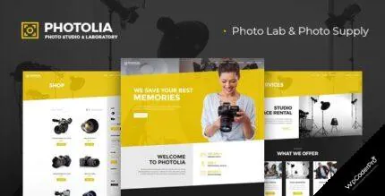 Photolia WordPress Theme