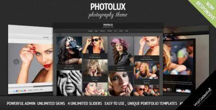Download Photolux – Photography Portfolio WordPress Theme v2.4.1