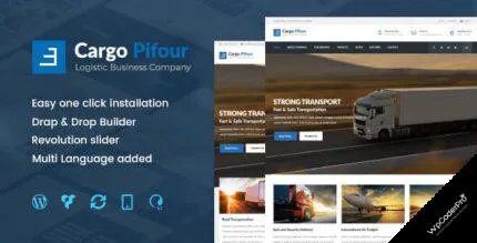 Download Pifour – Logistic and Transportation WordPress Theme v2.3