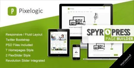 Download Pixelogic Responsive Multi-purpose WordPress Theme v3.0