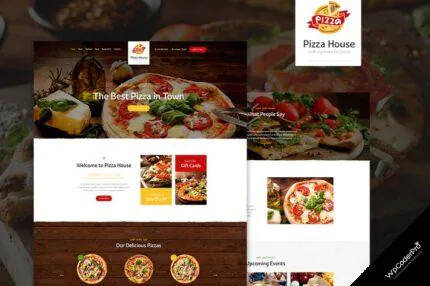 Download Pizza House – Restaurant, Café, Bistro WordPress Theme v1.3.2