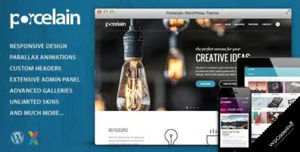 Porcelain WordPress Theme