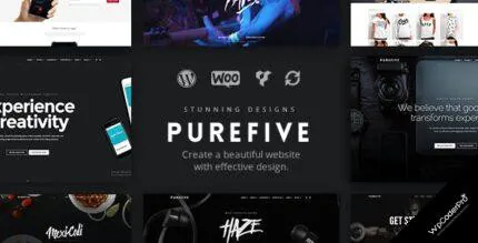 Download Purefive – Multipurpose, Multiconcept WordPress Theme v1.0.5