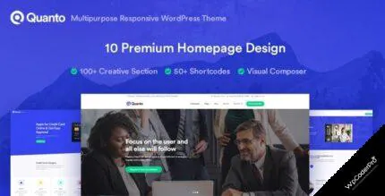 Download Quanto – Business Responsive WordPress Theme v1.1.1