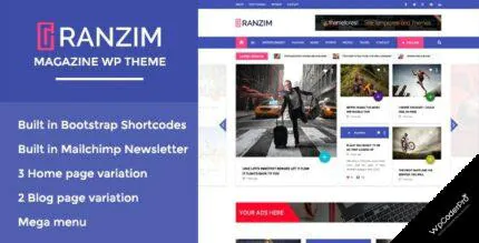 Ranzim WordPress Theme