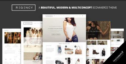 Download Regency – A Beautiful and Modern Ecommerce Theme v1.9.0