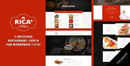 Download Rica Plus – A Delicious Restaurant, Cafe and Pub WP Theme v1.9
