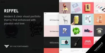 Download Riffel – A Bold and Rich Portfolio Theme v1.6