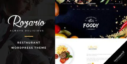 Download Rozario – Restaurant and Food WordPress Theme v1.4
