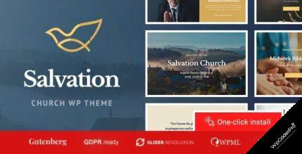 Download Salvation – Church and Religion WP Theme v1.0.6