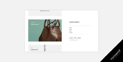 Samanta WordPress Theme