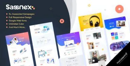 Download Sassnex – Multi-concept WordPress Theme for App, Saas and Startup v1.0