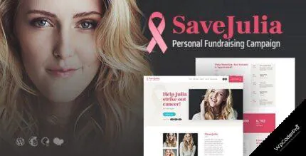 Save Julia WordPress Theme