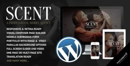 Download Scent – Model Agency WordPress Theme v3.4.3