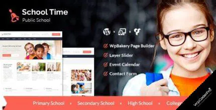 Download School Time – Modern Education WordPress Theme v2.5.0