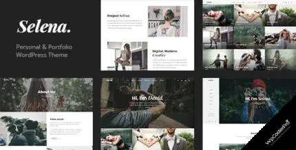 Selena. WordPress Theme