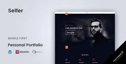 Download Selfer – Minimal Personal Portfolio WordPress Theme v1.2.4