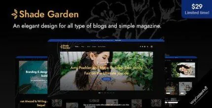 ShadeGarden WordPress Theme
