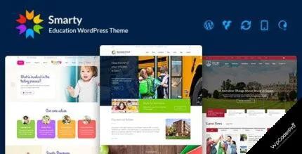 Download Smarty – Kindergarten, School, College, University WordPress theme v3.4.8