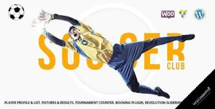 Download Soccer Club – Football Team WordPress Theme v1.3.5