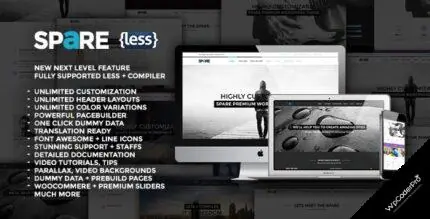 Download Spare – Ultimate MultiPurpose LESS Theme v1.7