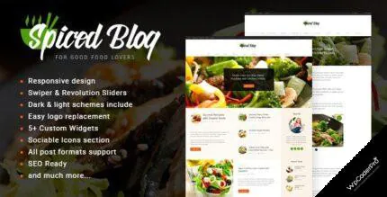Spiced WordPress Theme