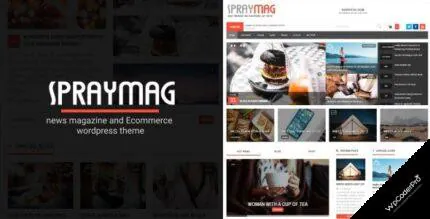 Spraymag WordPress Theme