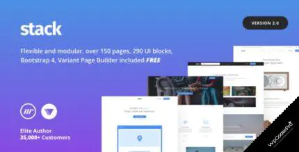 Download Stack – Multi Purpose HTML with Page Builder v2.0.6