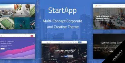 Download StartApp – Multi-Concept Corporate And Creative Theme v1.4.4