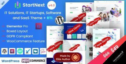 StartNext WordPress Theme