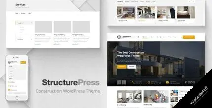 Download StructurePress – Construction and Architecture WordPress Theme v1.11.1