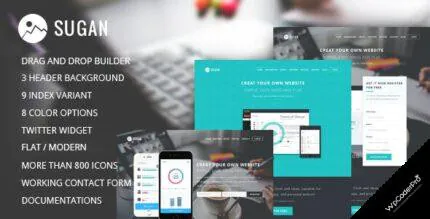 Download Sugan – Software, Apps, Mobile WordPress Theme v1.0.2