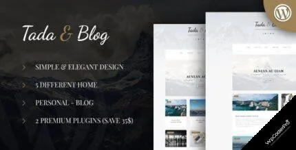 Tada WordPress Theme