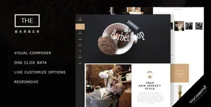 Download The Barber Shop – One Page Theme For Hair Salon v1.9