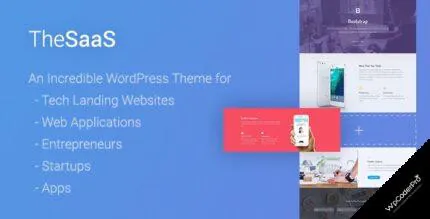 Download TheSaaS X – Responsive SaaS, Startup and WebApp WordPress Theme v1.1.5
